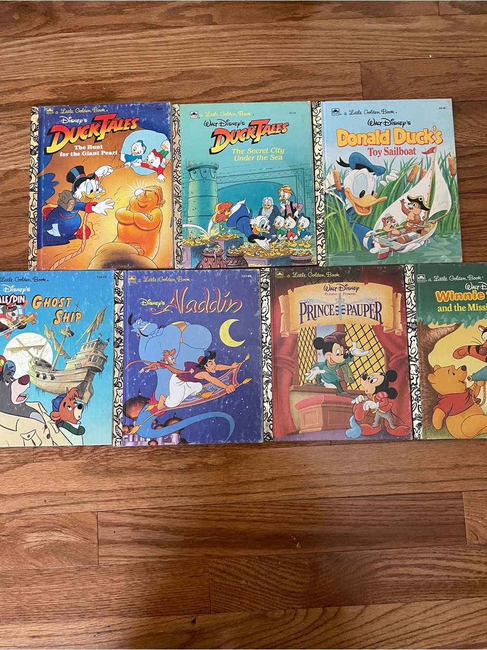 Little Golden Book Disney Classic Storybooks Lot of 7